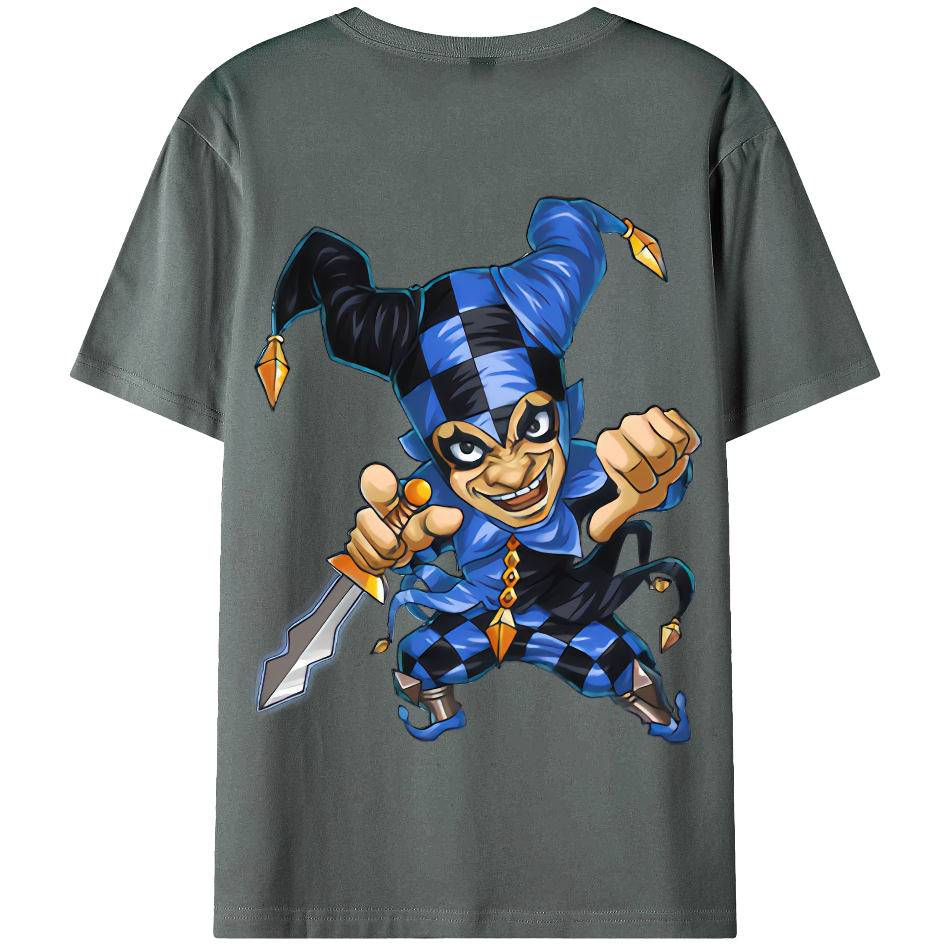リーグ・オブ・レジェンド League of Legends LOL 綿100％半袖Tシャツ（背面プリント）